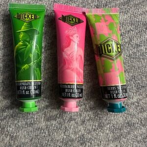 Wicked The Movie Three Piece Hand Cream Lot Stocking Stuffer Berry Glinda
